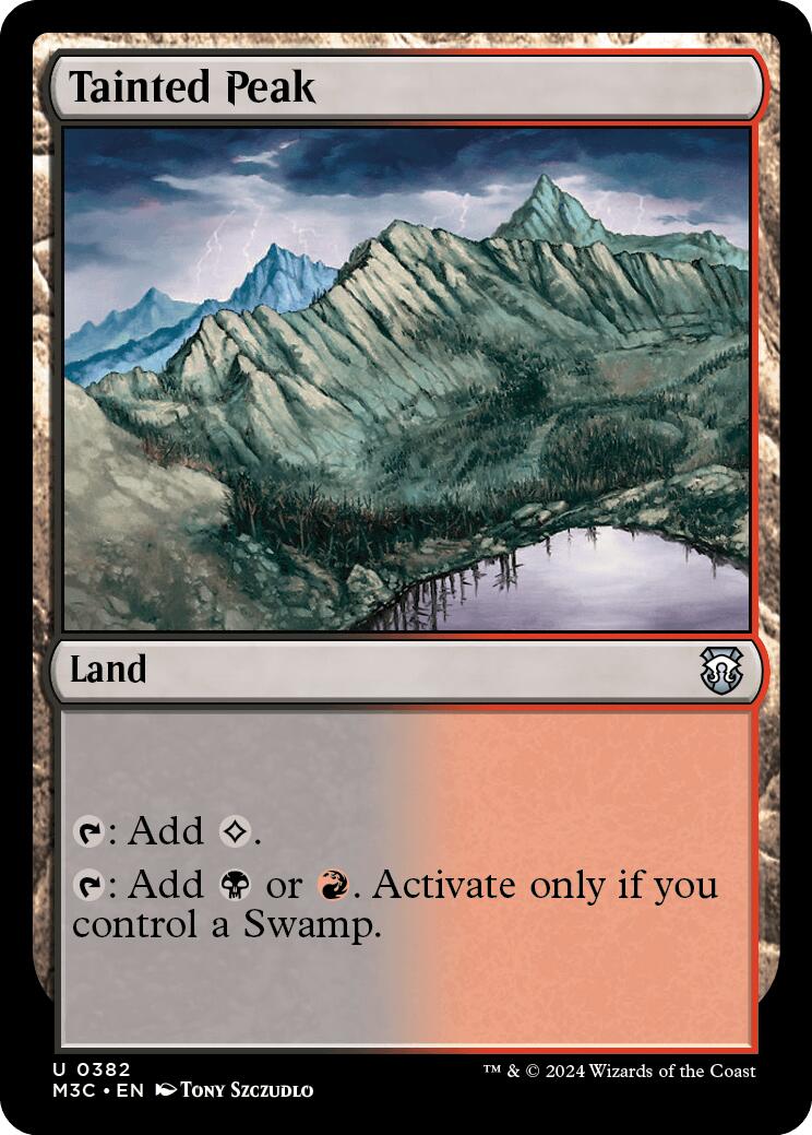 Tainted Peak [Modern Horizons 3 Commander] | GnG Games