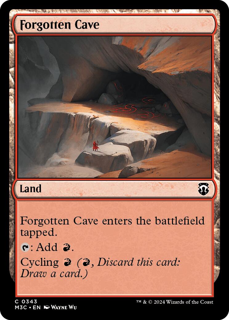 Forgotten Cave [Modern Horizons 3 Commander] | GnG Games