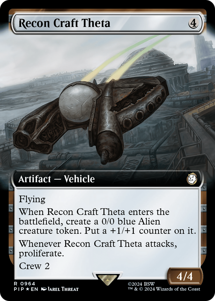 Recon Craft Theta (Extended Art) (Surge Foil) [Fallout] | GnG Games