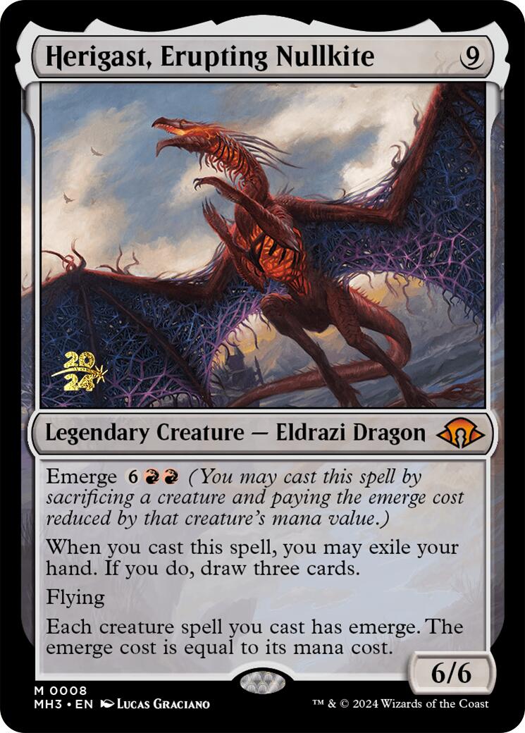 Herigast, Erupting Nullkite [Modern Horizons 3 Prerelease Promos] | GnG Games