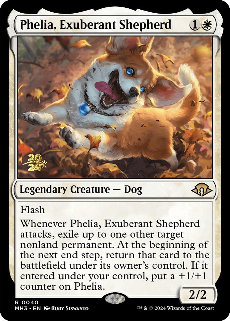 Phelia, Exuberant Shepherd [Modern Horizons 3 Prerelease Promos] | GnG Games