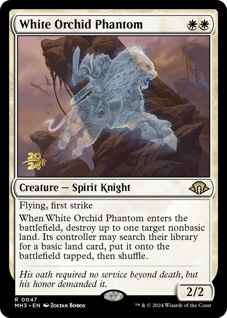 White Orchid Phantom [Modern Horizons 3 Prerelease Promos] | GnG Games