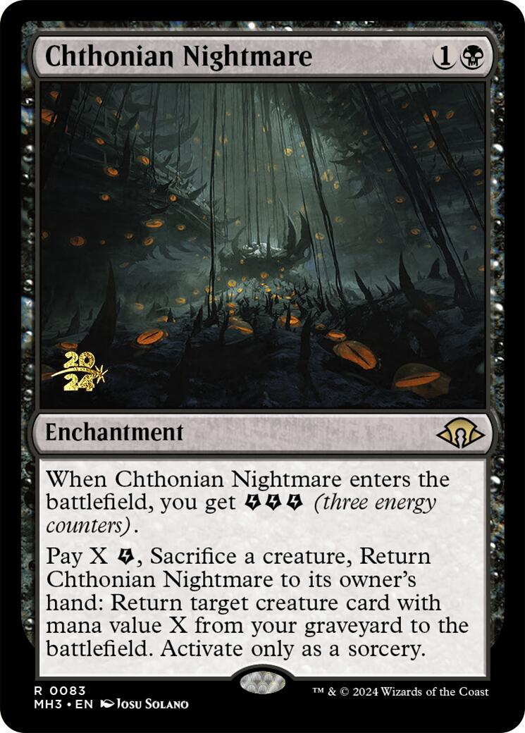 Chthonian Nightmare [Modern Horizons 3 Prerelease Promos] | GnG Games