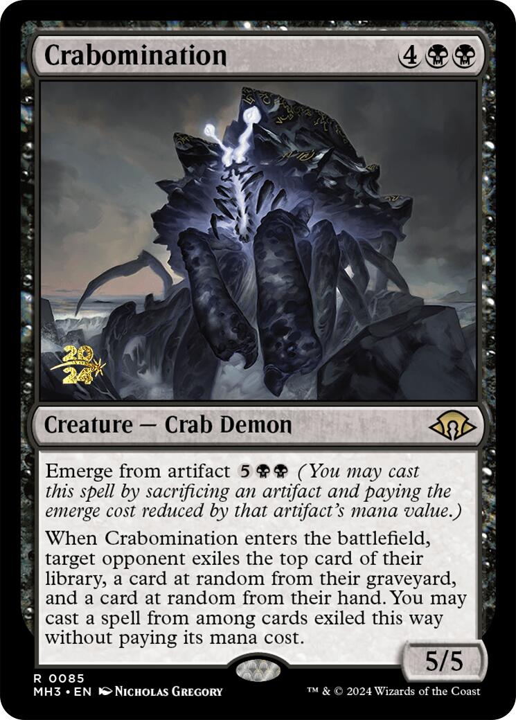 Crabomination [Modern Horizons 3 Prerelease Promos] | GnG Games