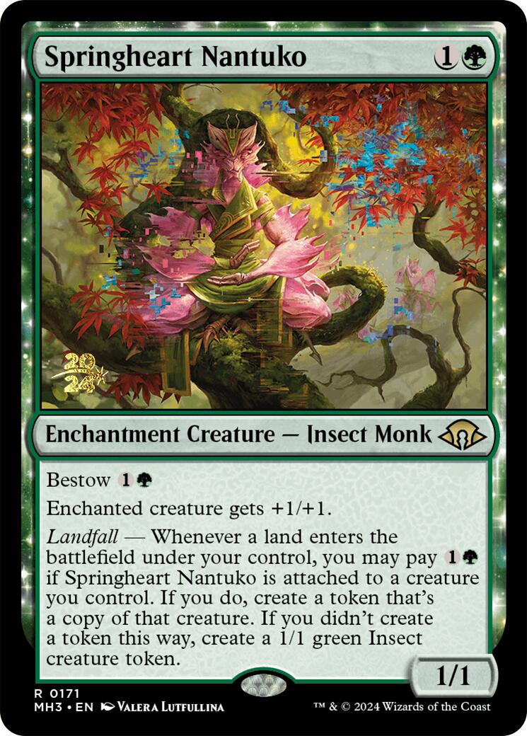 Springheart Nantuko [Modern Horizons 3 Prerelease Promos] | GnG Games