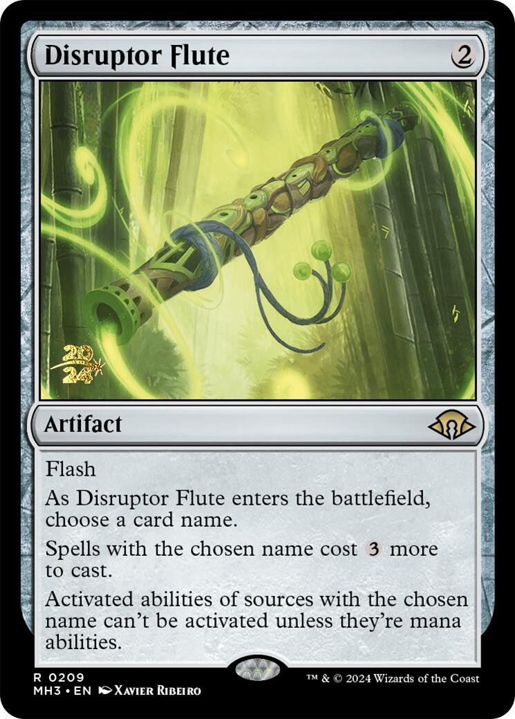 Disruptor Flute [Modern Horizons 3 Prerelease Promos] | GnG Games