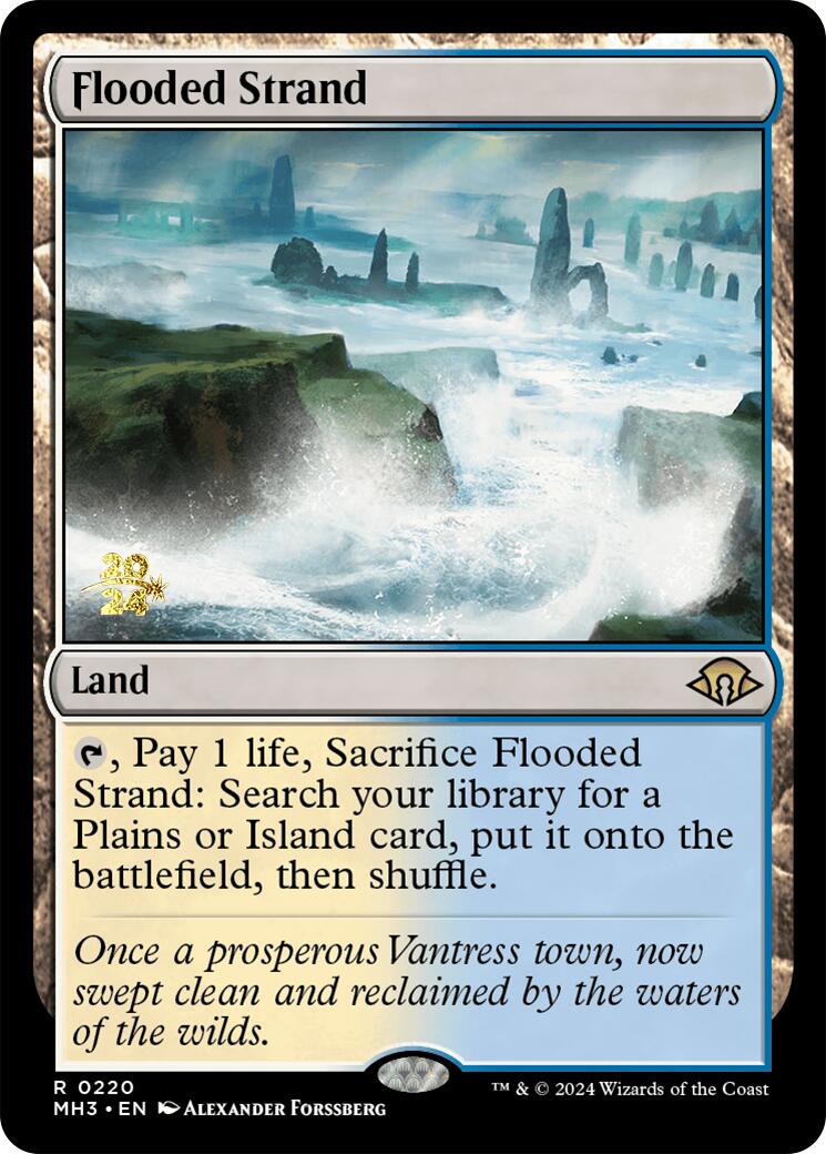 Flooded Strand [Modern Horizons 3 Prerelease Promos] | GnG Games