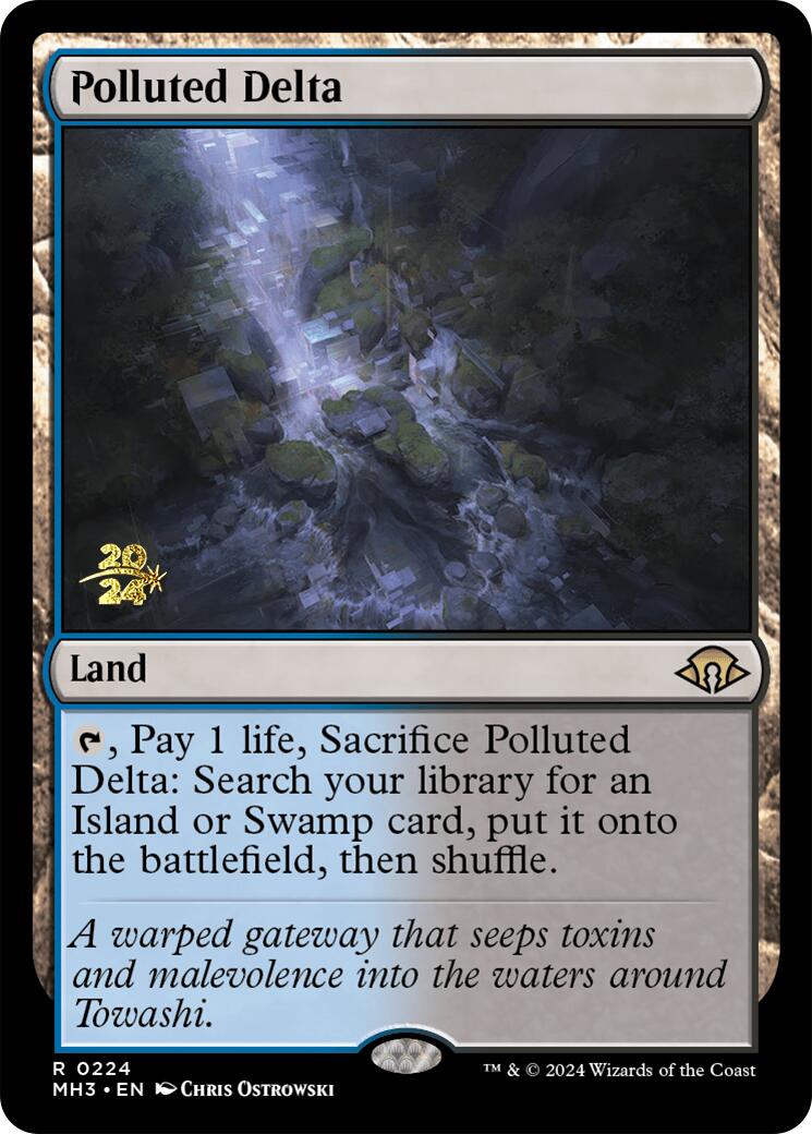 Polluted Delta [Modern Horizons 3 Prerelease Promos] | GnG Games