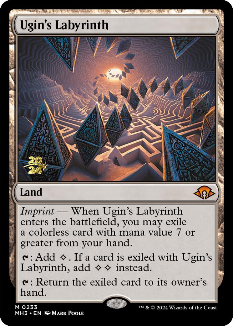 Ugin's Labyrinth [Modern Horizons 3 Prerelease Promos] | GnG Games