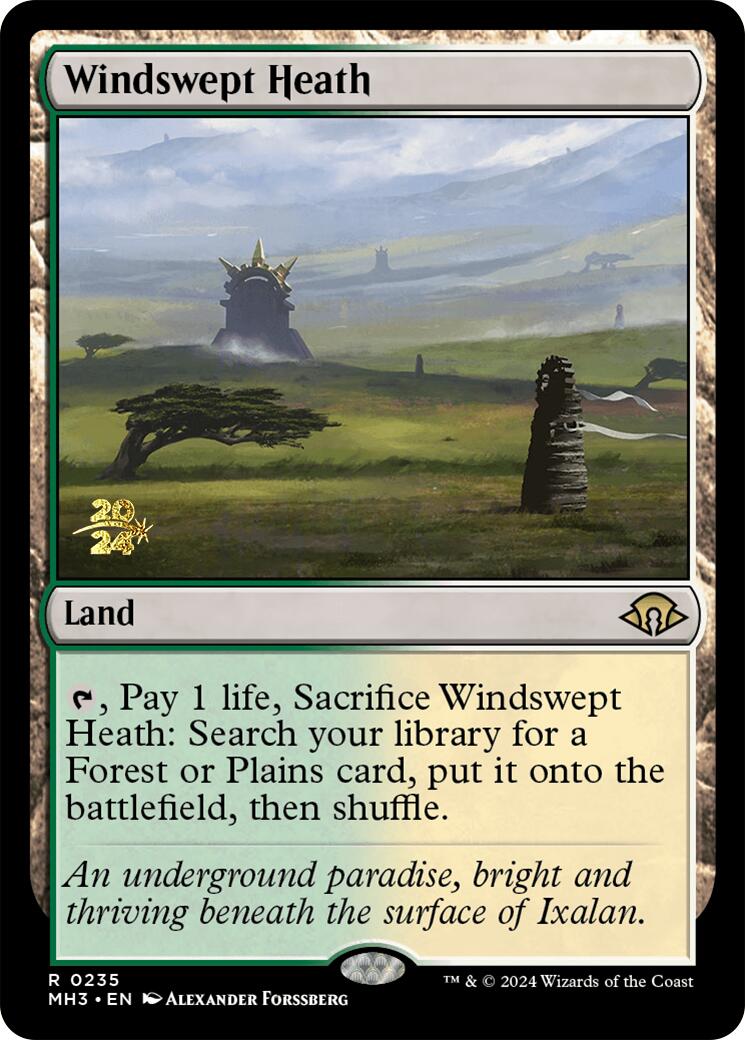 Windswept Heath [Modern Horizons 3 Prerelease Promos] | GnG Games