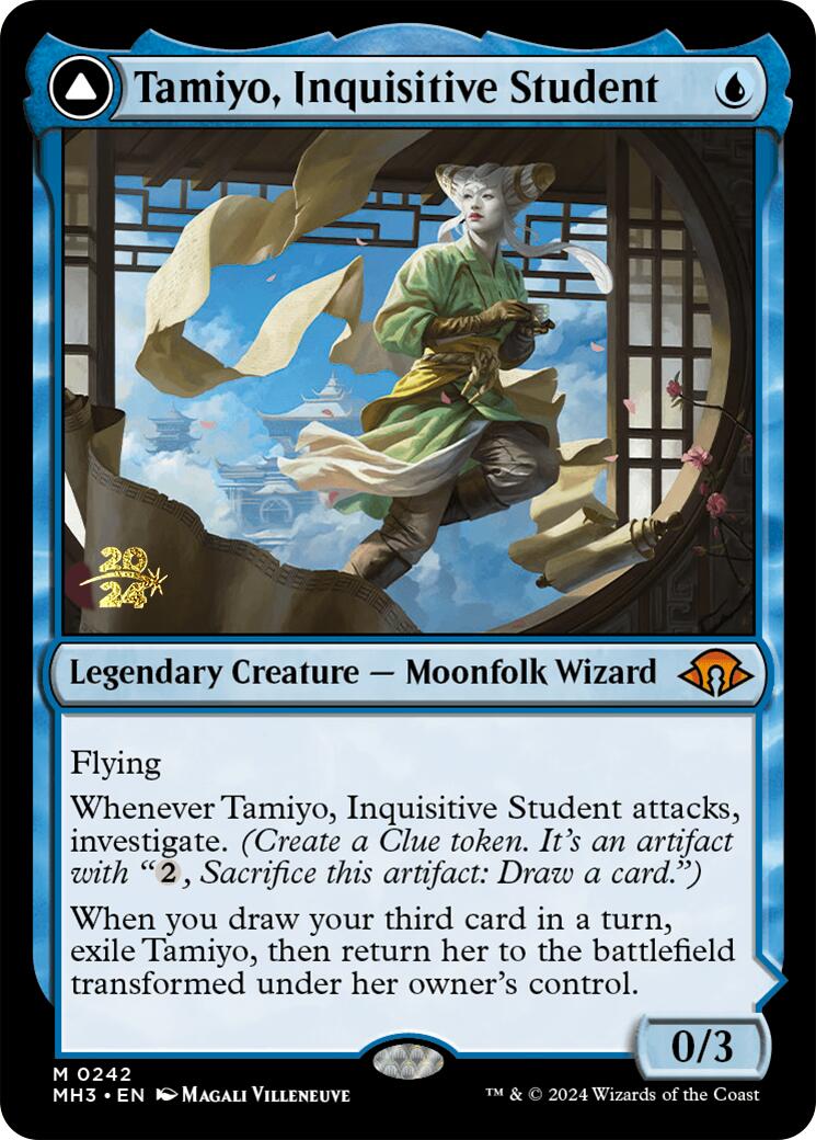 Tamiyo, Inquisitive Student [Modern Horizons 3 Prerelease Promos] | GnG Games