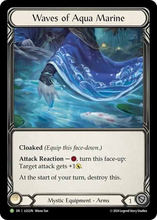 Waves of Aqua Marine [LGS276] (Promo)  Rainbow Foil | GnG Games