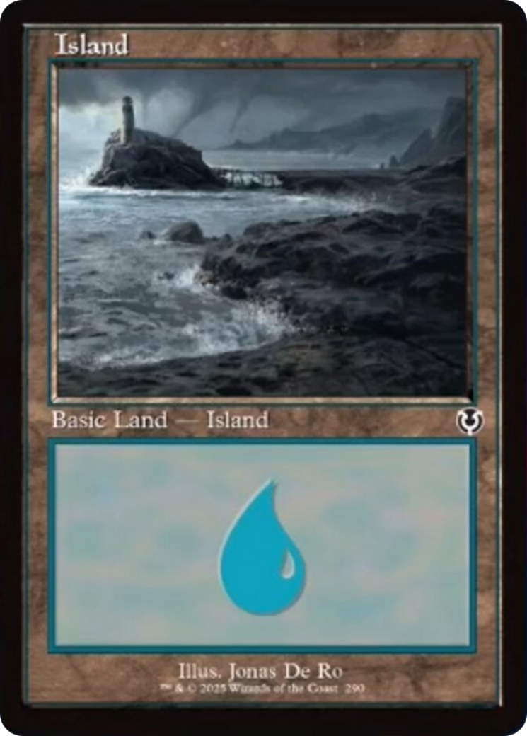 Island (290) (Retro Frame) [Innistrad Remastered] | GnG Games