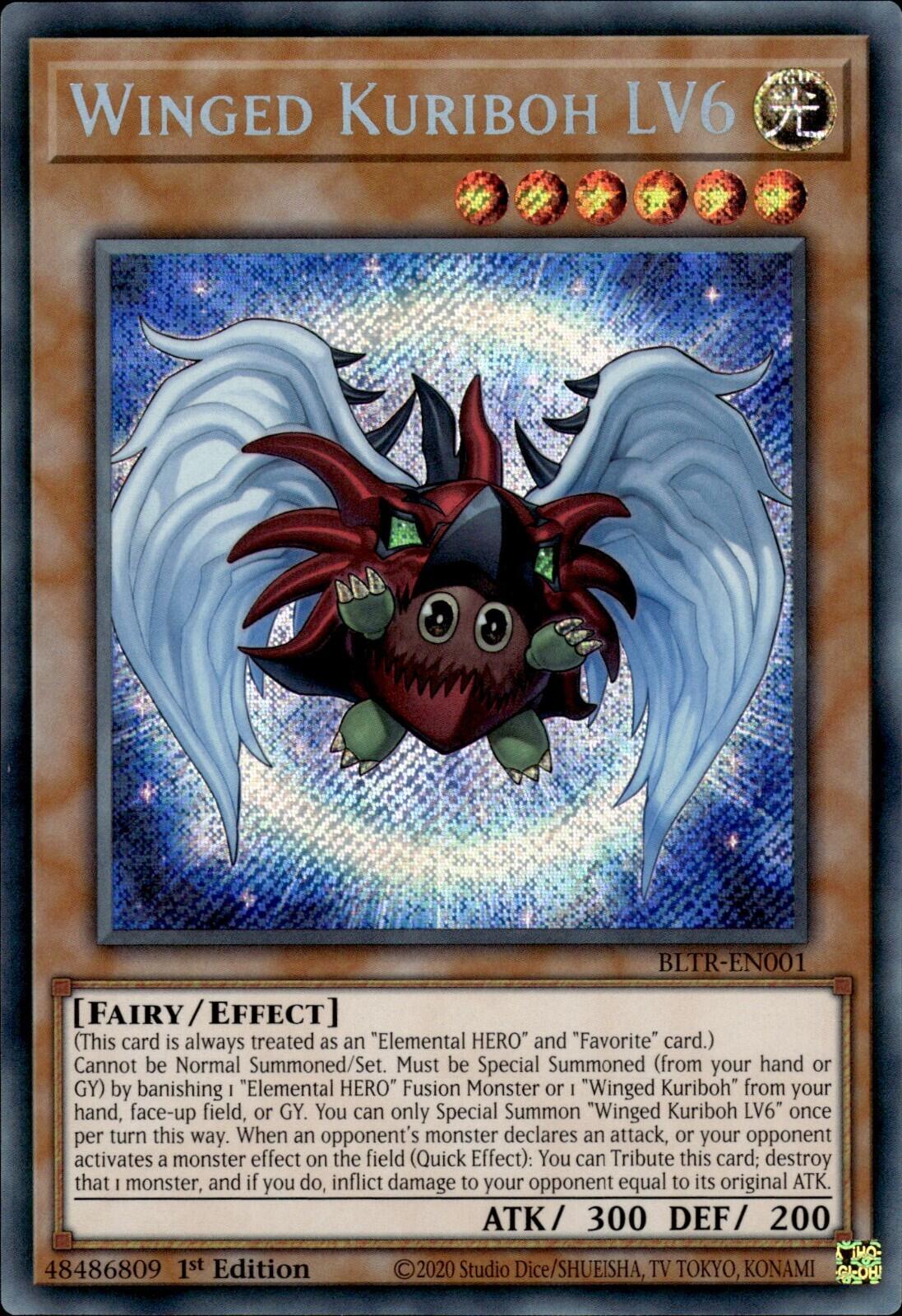 Winged Kuriboh LV6 [BLTR-EN001] Secret Rare | GnG Games