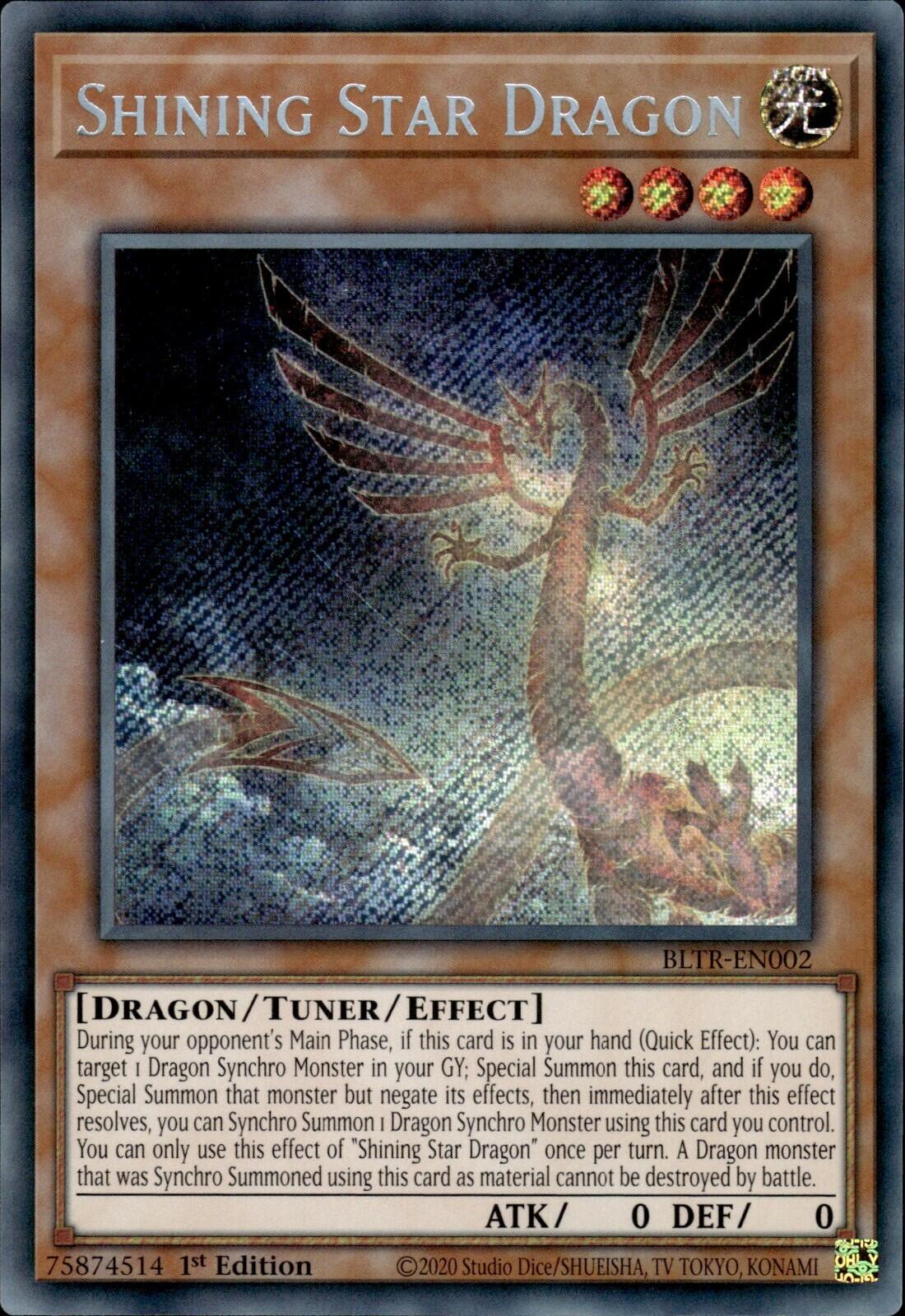 Shining Star Dragon [BLTR-EN002] Secret Rare | GnG Games