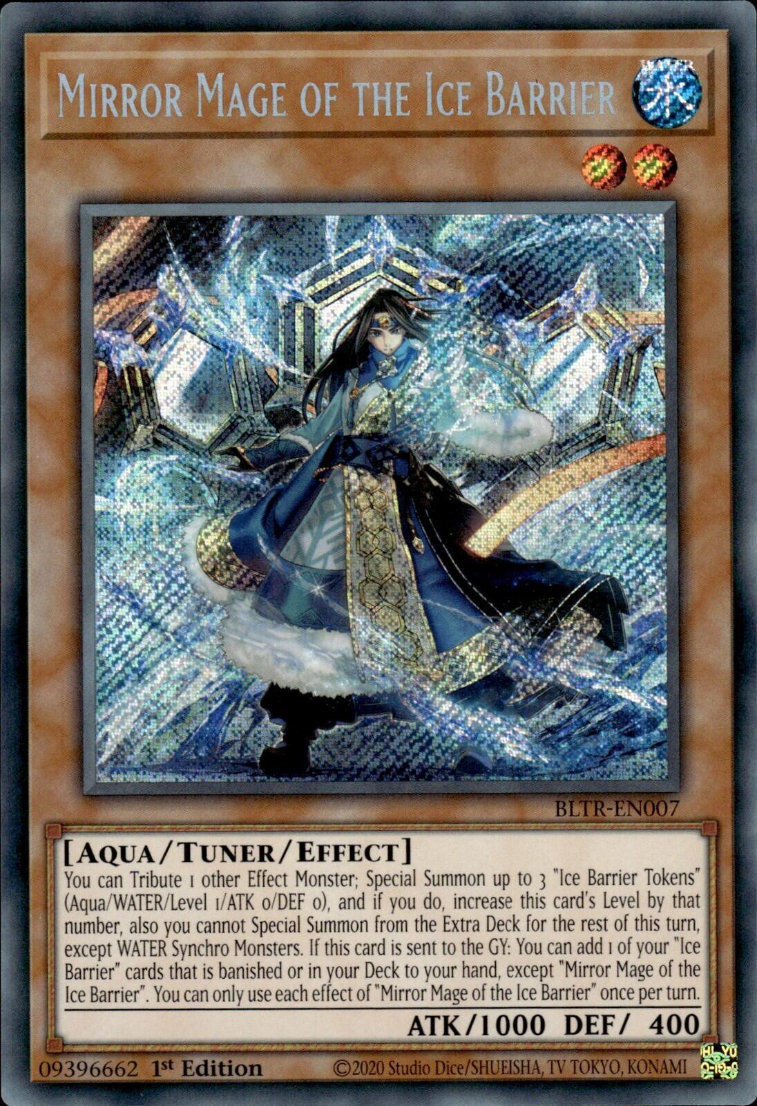 Mirror Mage of the Ice Barrier [BLTR-EN007] Secret Rare | GnG Games