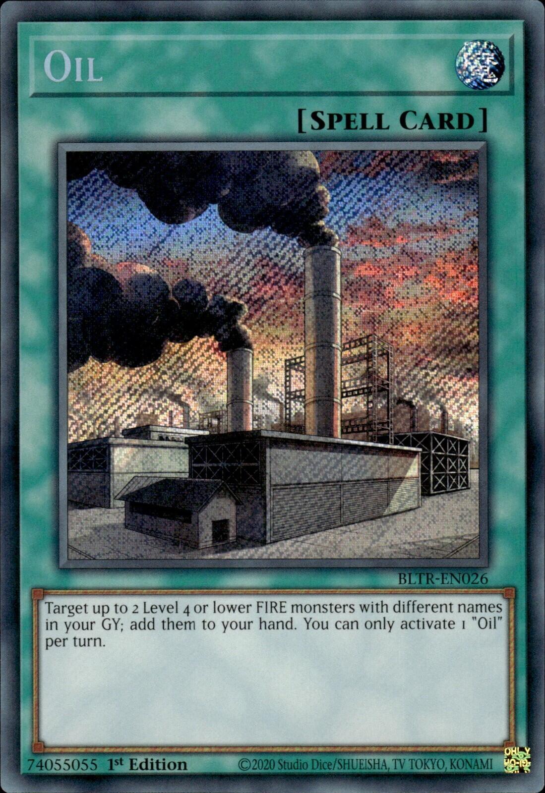 Oil [BLTR-EN026] Secret Rare | GnG Games
