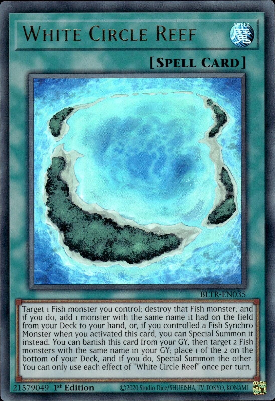 White Circle Reef [BLTR-EN035] Ultra Rare | GnG Games