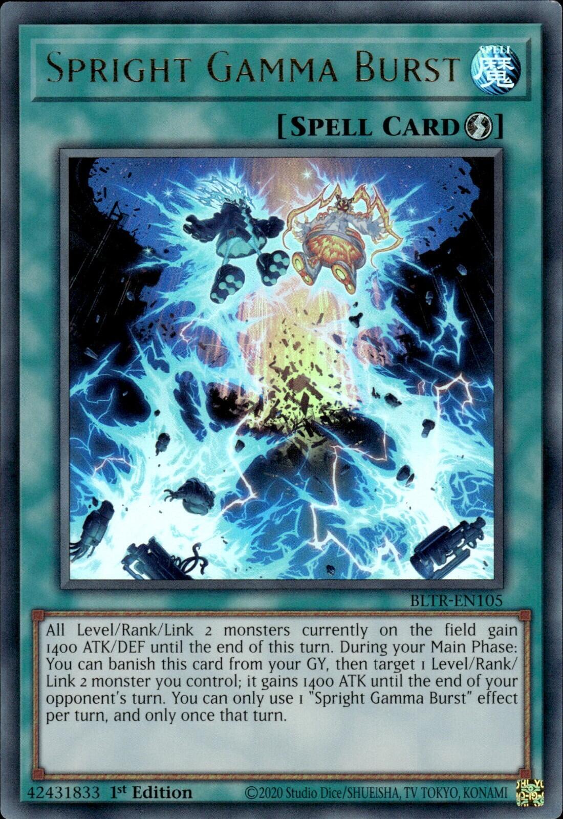 Spright Gamma Burst [BLTR-EN105] Ultra Rare | GnG Games