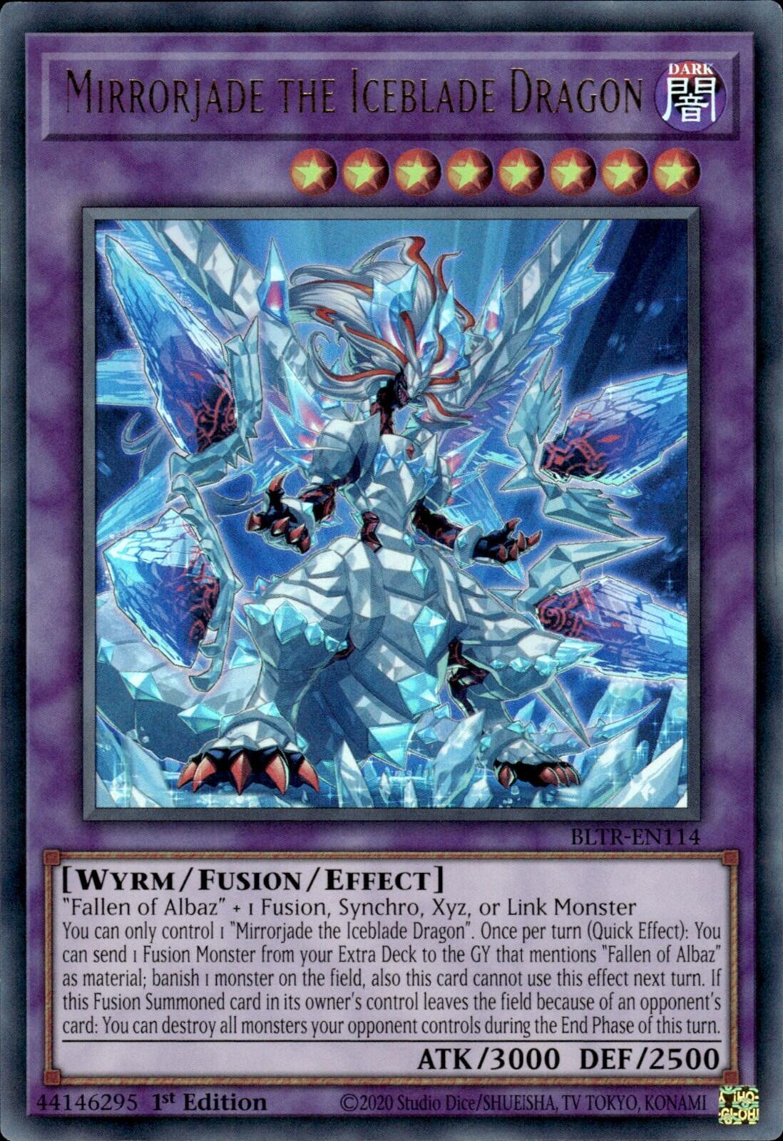 Mirrorjade the Iceblade Dragon [BLTR-EN114] Ultra Rare | GnG Games