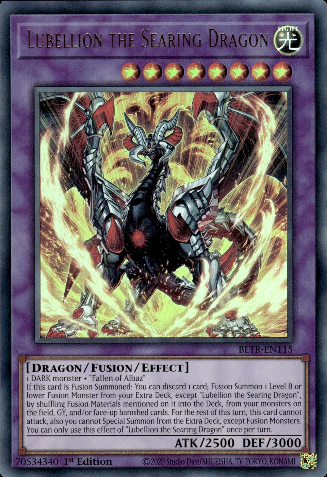 Lubellion the Searing Dragon [BLTR-EN115] Ultra Rare | GnG Games