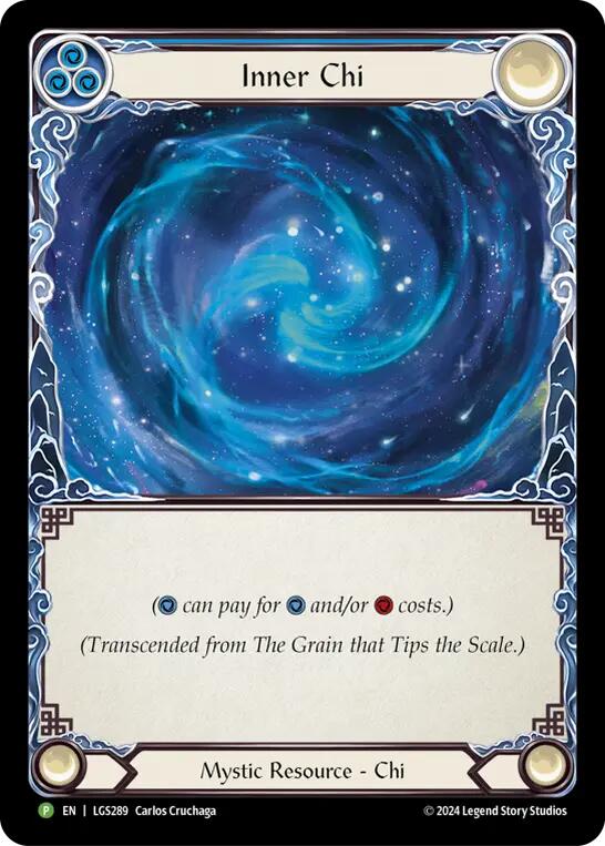 The Grain that Tips the Scale // Inner Chi [LGS289] (Promo)  Rainbow Foil | GnG Games