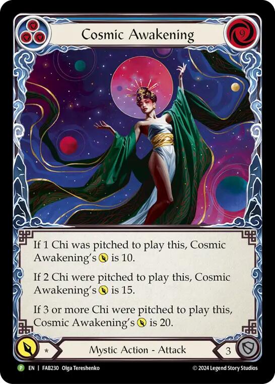Cosmic Awakening [MST076] (Promo)  Cold Foil | GnG Games