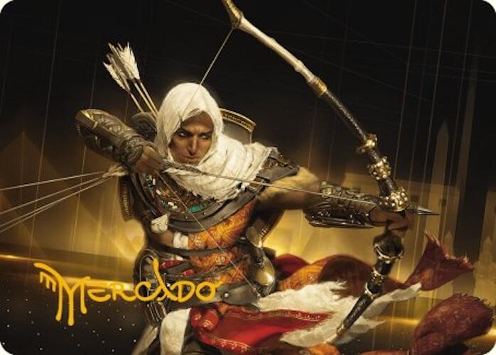 Bayek of Siwa Art Card (Gold-Stamped Signature) [Assassin's Creed Art Series] | GnG Games