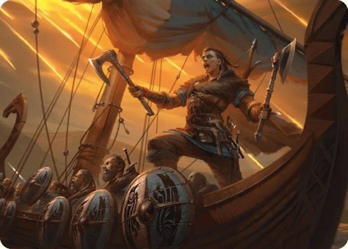 Eivor, Battle-Ready Art Card [Assassin's Creed Art Series] | GnG Games