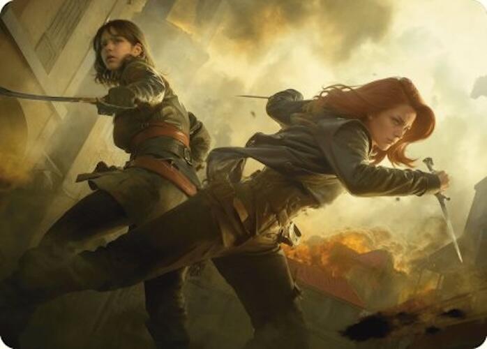 Mary Read and Anne Bonny Art Card [Assassin's Creed Art Series] | GnG Games