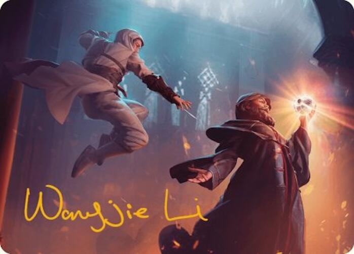 Mortify Art Card (Gold-Stamped Signature) [Assassin's Creed Art Series] | GnG Games
