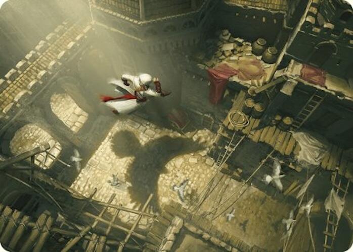 Rooftop Bypass Art Card [Assassin's Creed Art Series] | GnG Games