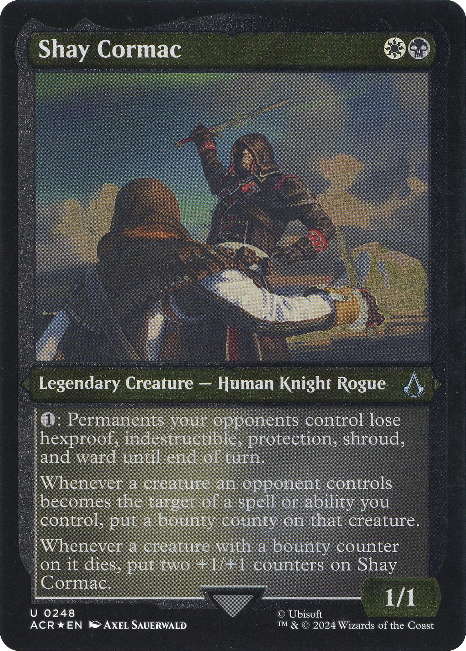Shay Cormac (Foil Etched) [Assassin's Creed] | GnG Games