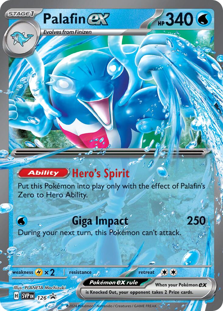 Palafin ex (126) [Scarlet & Violet: Black Star Promos] | GnG Games