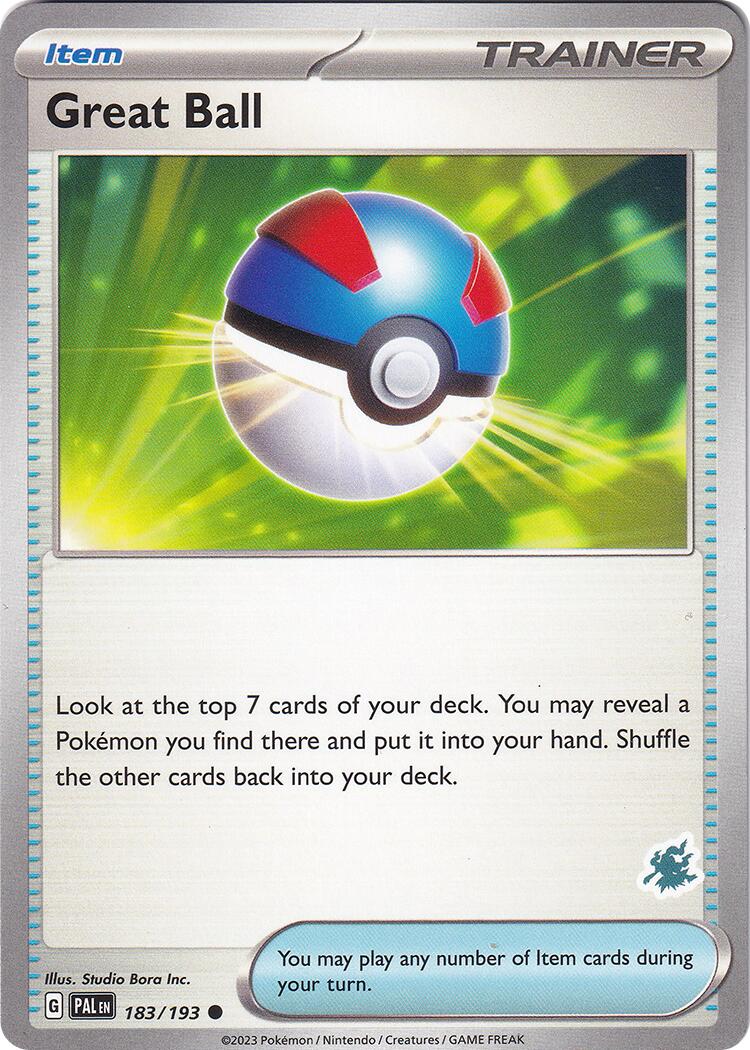 Great Ball (183/193) (Darkrai Deck) [Battle Academy 2024] | GnG Games