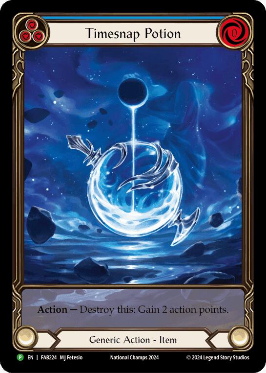 Timesnap Potion [FAB224] (Promo)  Cold Foil | GnG Games