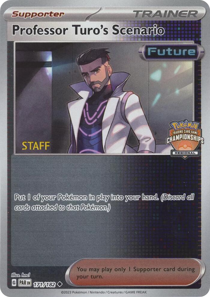 Professor Turo's Scenario (171/182) (2023 Regional Championships Staff) [League & Championship Cards] | GnG Games