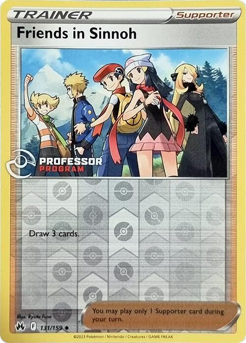 Friends in Sinnoh (131/159) (2023) [Professor Program Promos] | GnG Games