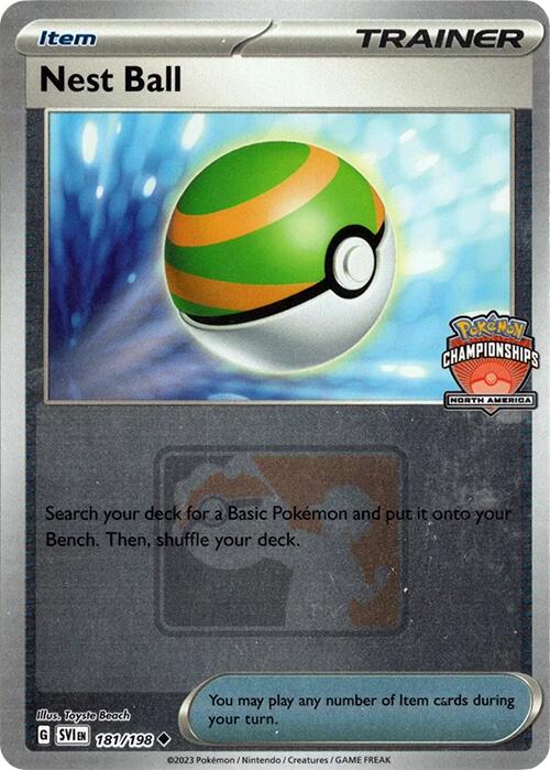 Nest Ball (181/198) (2024 North America Championships) [League & Championship Cards] | GnG Games