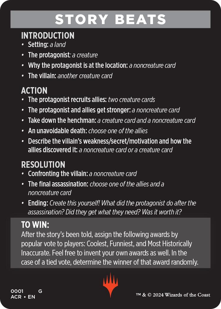 Into The Story: Assassin Edition (Magic Minigame) [Assassin's Creed Minigame] | GnG Games