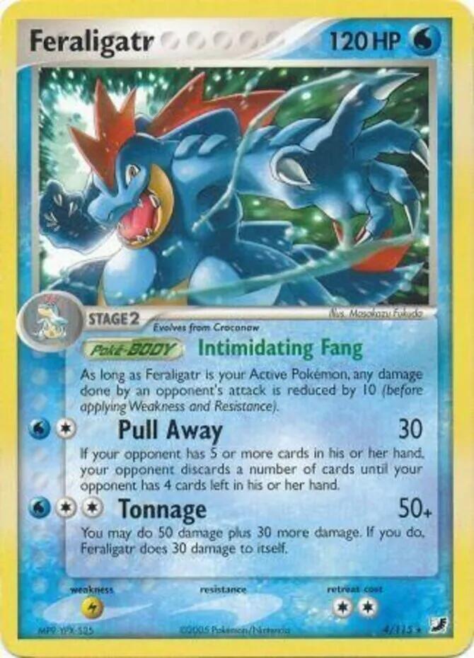 Feraligatr (4/115) (Theme Deck Exclusives) [EX: Unseen Forces] | GnG Games