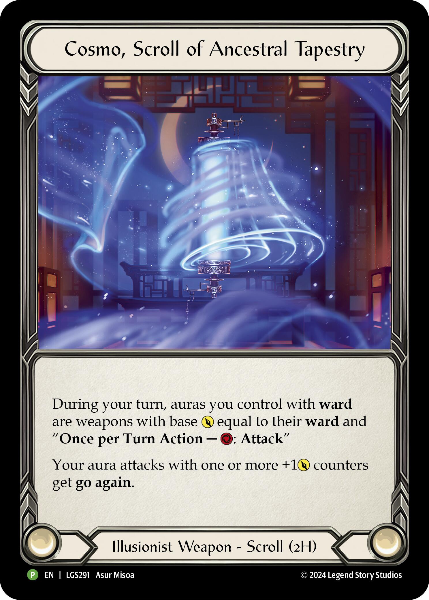 Cosmo, Scroll of Ancestral Tapestry [LGS291] (Promo)  Rainbow Foil | GnG Games