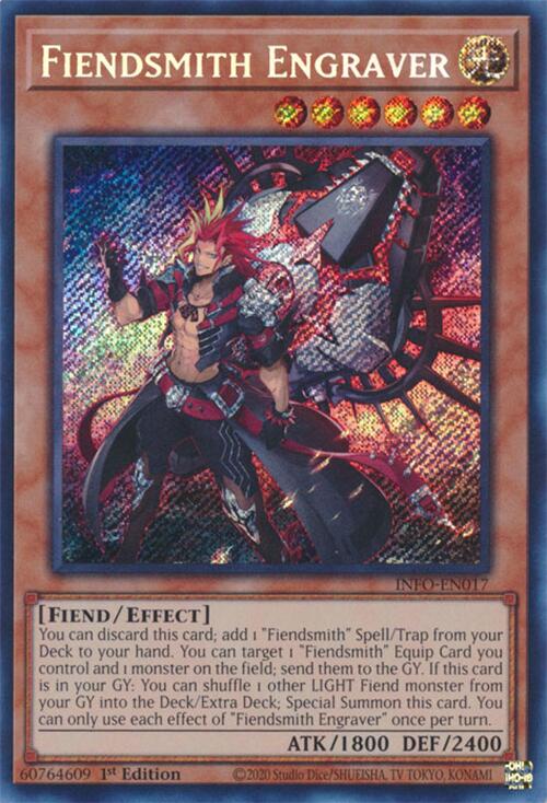 Fiendsmith Engraver [INFO-EN017] Secret Rare | GnG Games