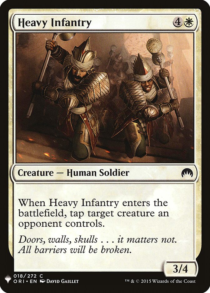 Heavy Infantry [Mystery Booster] | GnG Games