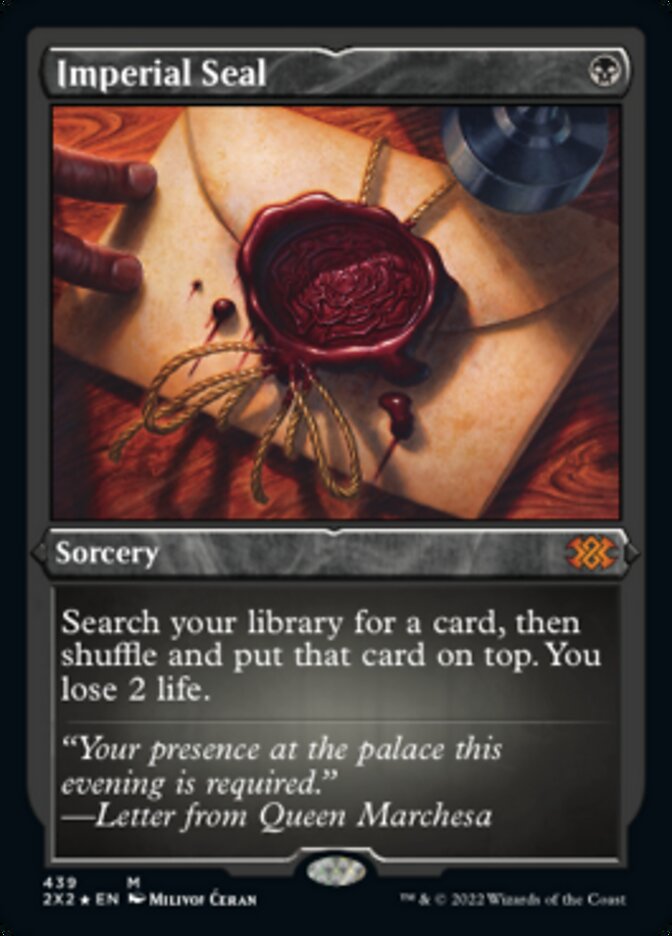 Imperial Seal (Foil Etched) [Double Masters 2022] | GnG Games
