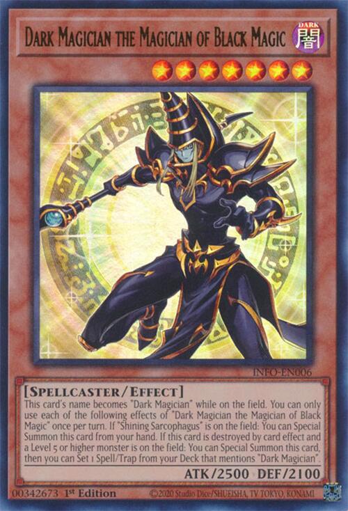 Dark Magician the Magician of Black Magic [INFO-EN006] Ultra Rare | GnG Games