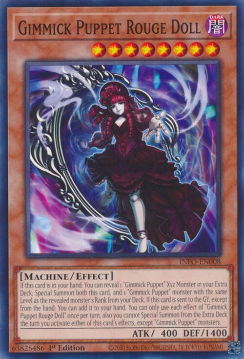 Gimmick Puppet Rouge Doll [INFO-EN008] Common | GnG Games