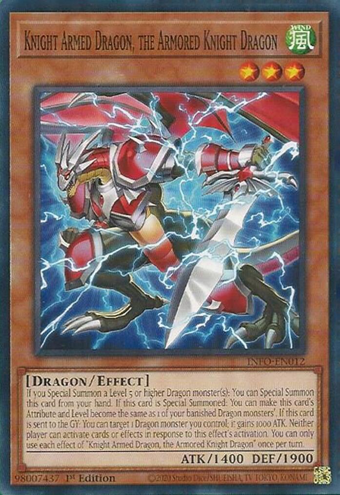 Knight Armed Dragon, the Armored Knight Dragon [INFO-EN012] Common | GnG Games
