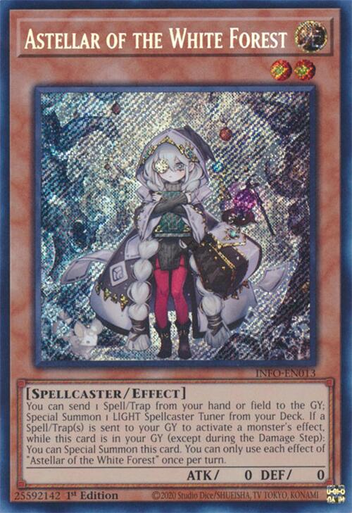 Astellar of the White Forest [INFO-EN013] Secret Rare | GnG Games