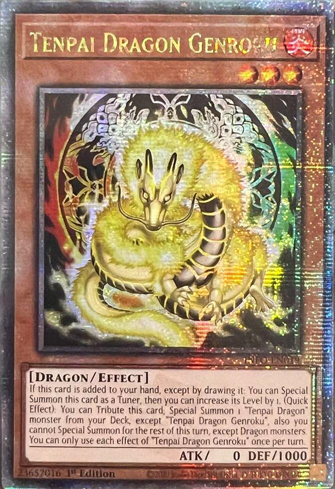 Tenpai Dragon Genroku (Quarter Century Secret Rare) [INFO-EN019] Quarter Century Secret Rare | GnG Games